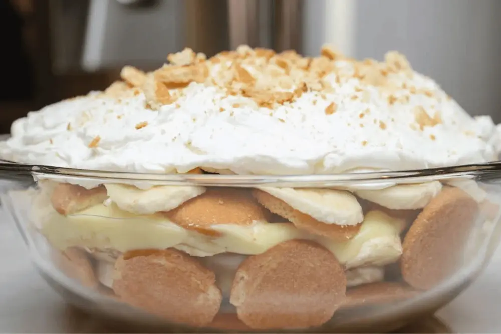 Gluten-Free Homemade Banana Pudding - recipe from Nolan's Bakery and Eatery