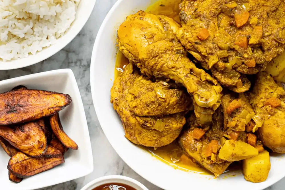 Gluten-Free Curry Chicken - recipe from Nolan's Bakery and Eatery